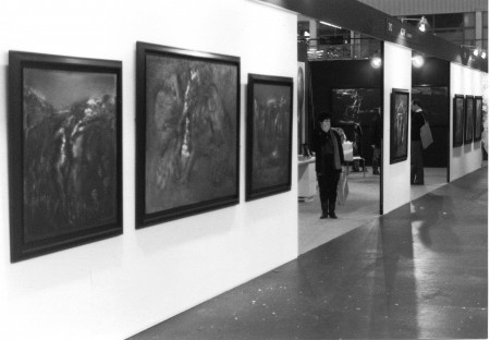 Lineart Gand Belgique 1986 stand galerie ACAP Le Touquet.