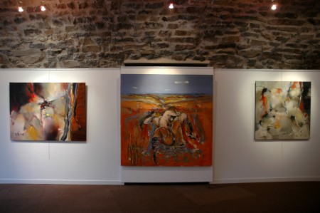 Vernissage exposition PM Corbel La galerie d'art Laguiole (2)